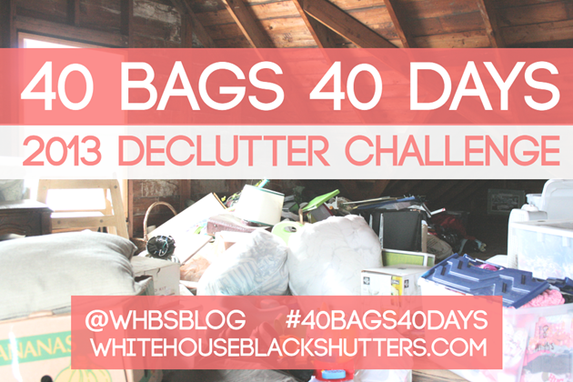 40 bags challenge