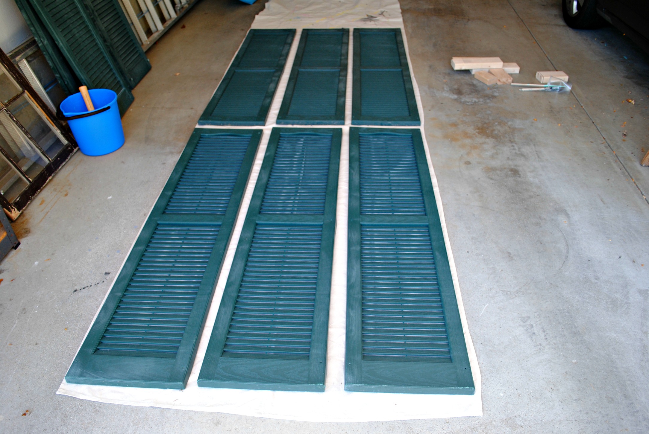 Shutters before