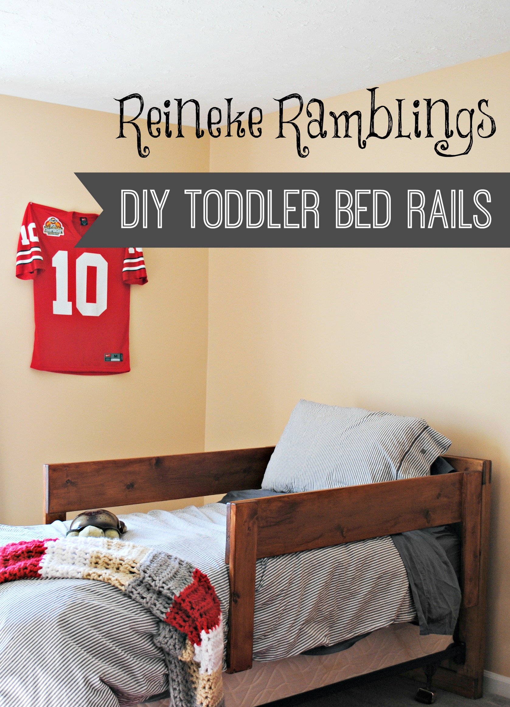 DIY Toddler Bed Rails