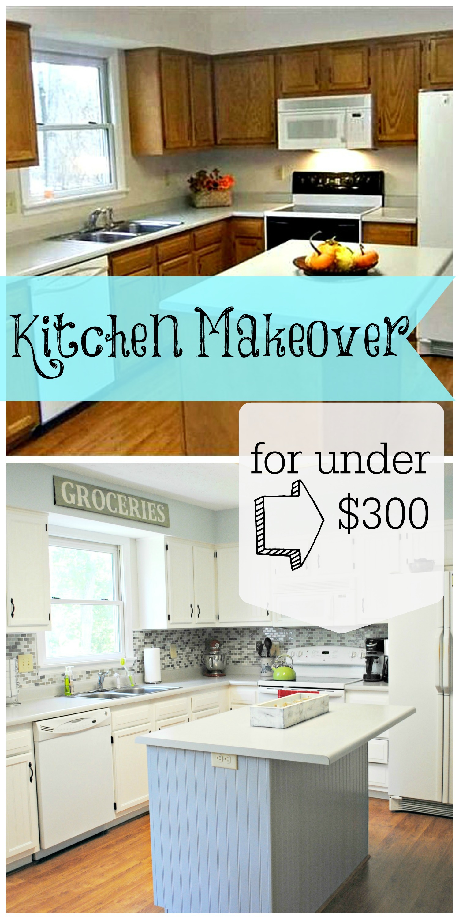 $300 Kitchen Makeover